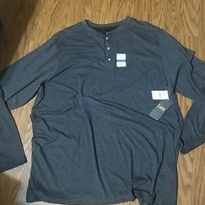 Lee Long sleeve Henley style shirt